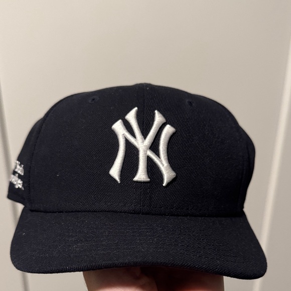 yankees new york or no where fitted hat 6 3/8 baseball - Picture 1 of 3